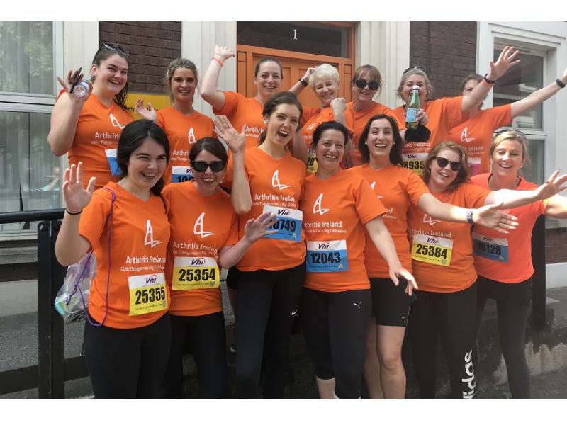 Charity asks Tipperary people to support Team Arthritis Ireland in Vhi Women’s Mini Marathon