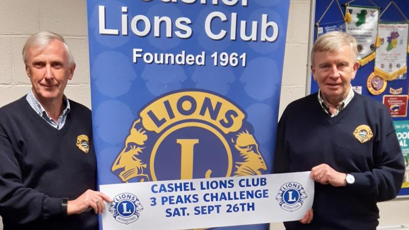 Eddie and Willie take on Three Peaks Challenge for Cashel Lions Club