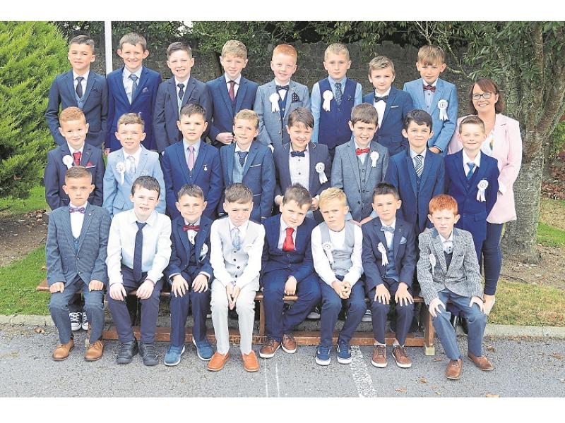 First Communion at St Colmcilles P.S. Templemore 