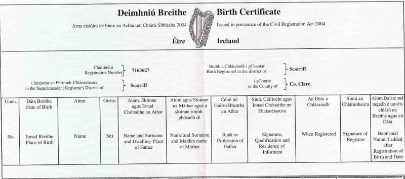 Tipperary people can now register births and deaths online 