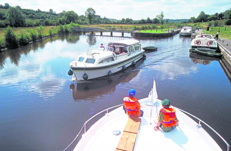 Happy Days - Tipperary group heading off on a Lough Derg cruise