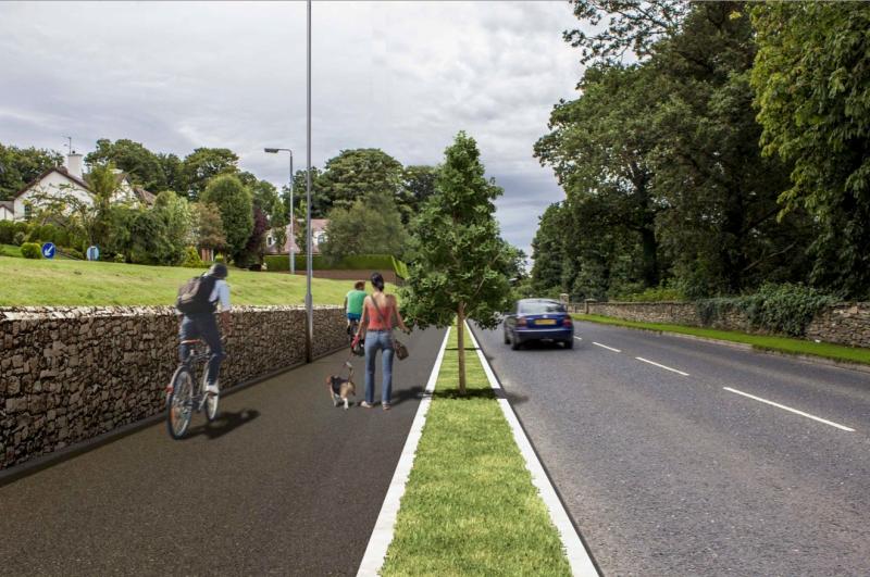 Safety issues  - New Inn wants a new path 