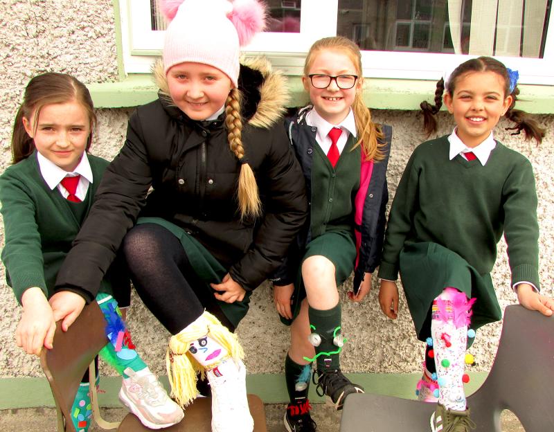 Silly Sock Day in Cahir in aid of Pieta House