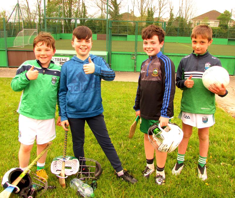 Thumbs up as GAA  and camogie actions returns to Cahir GAA Club