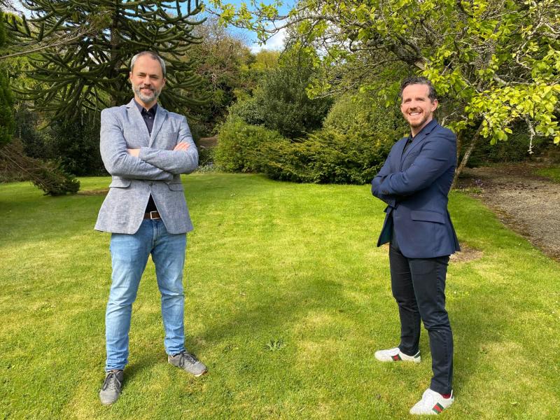 Pictured are Dr Alfonso Prado-Cabrero and Professor John M Nolan the founders and directors of Supplement Certified - an independent scientific certification for assessing product label claim for the 