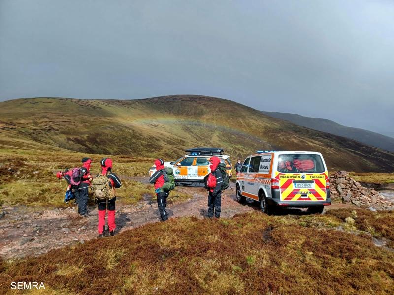 Hikers rescued by emergency services on Galtee Mountains