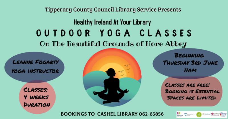Cashel library to host outdoor yoga classes in June 