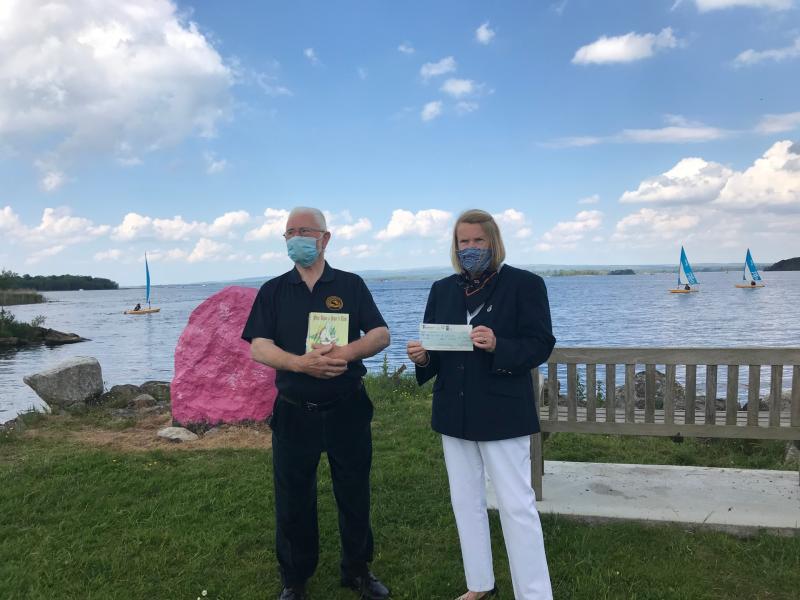 Joe Barry donates the book proceeds to Lough Derg RNLI 