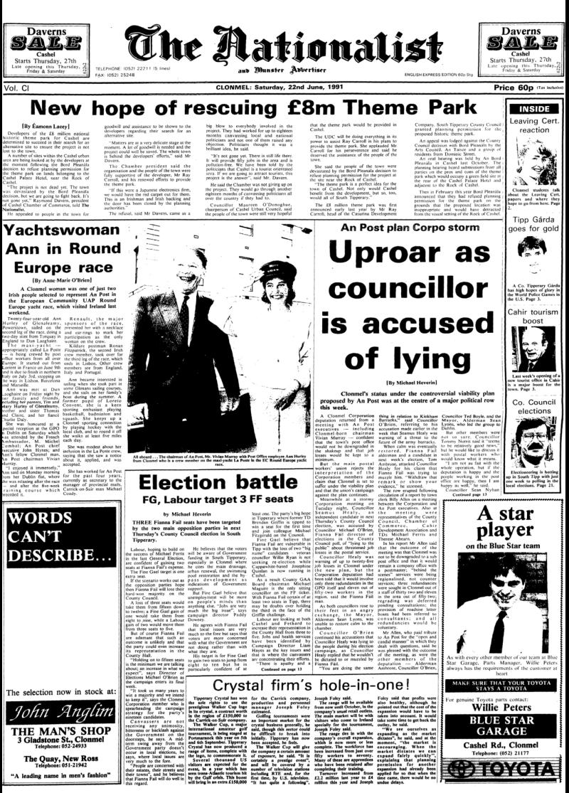 "Lying to the public" - Tipperary General Election candidate accused at stormy Corporation meeting