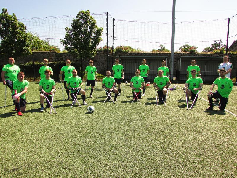 Irish Amputee Goalkeepers visit Tipperary - and saved the best sunshine for the occasion