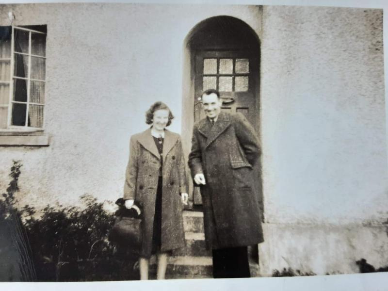  Dolly and her husband Tom Smyth ca. 1944