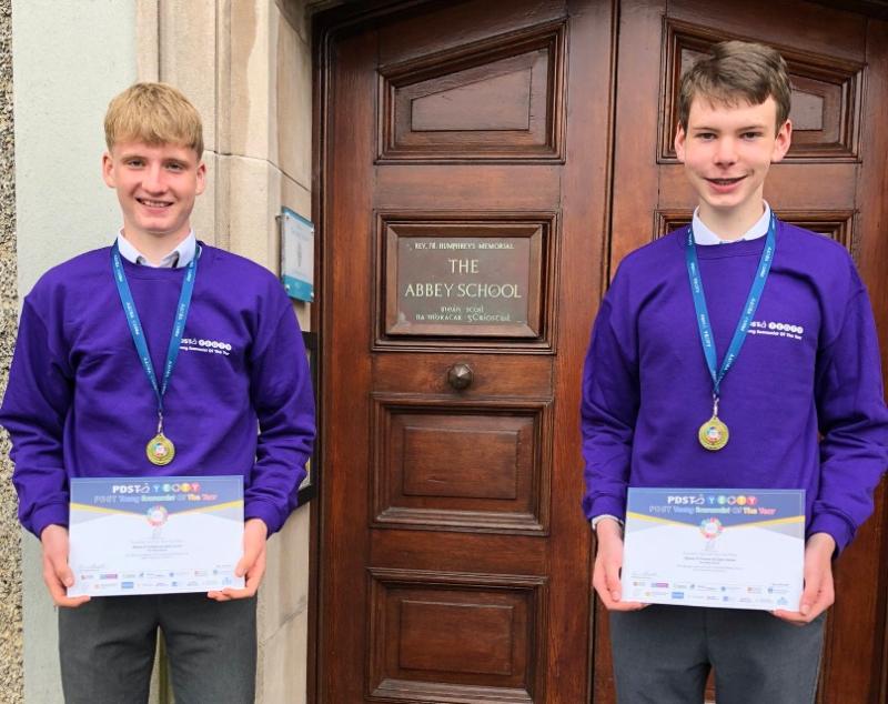 Dynamic Tipperary Town Abbey CBS students bring home the gold and silver