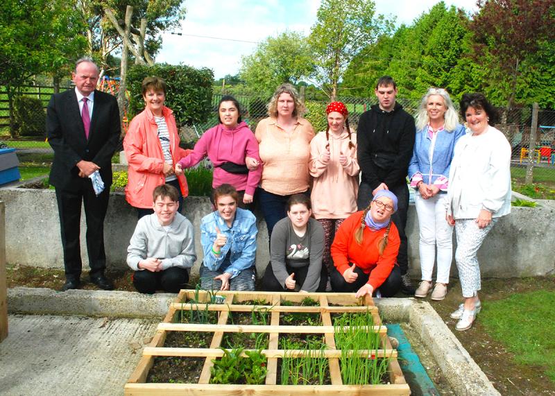 St Anne's Special School Roscrea  pupils embrace gardening challenge
