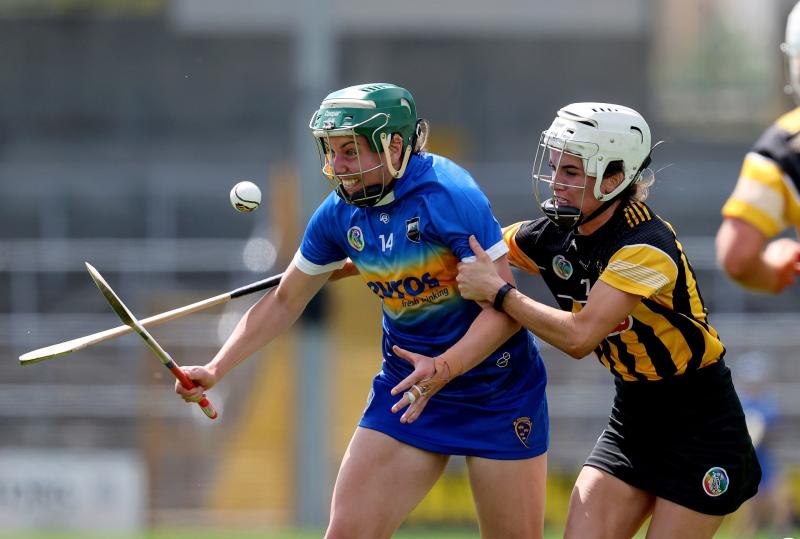 Cait Devane in action against Kilkenny on Sunday last 