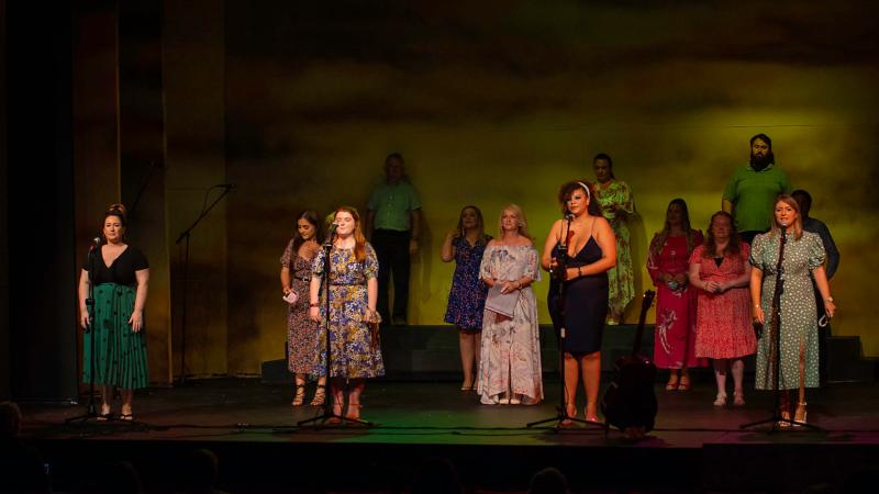  Carrick-on-Suir theatre hosted its first show in 16 months for Clancy Brothers Festival's opening weekend