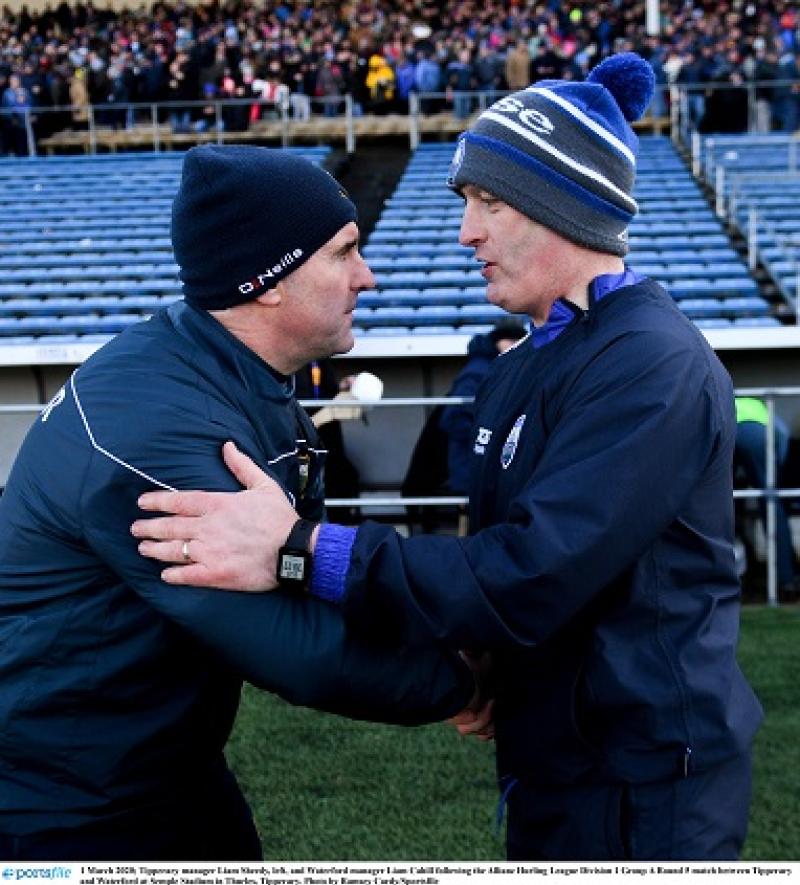 Liam Sheedy and Liam Cahill will meet again on Saturday