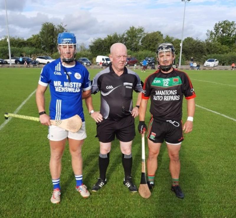 Liam Fahey (Rockwell Rvs), Phil Ryan (Referee) Mickey Coleman Cashel)