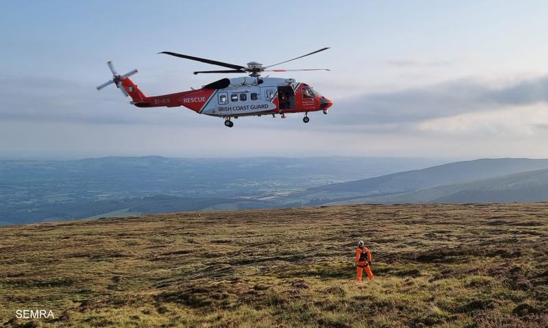 SEMRA called out to an incident in the Galtee Mountains Sunday, August 29