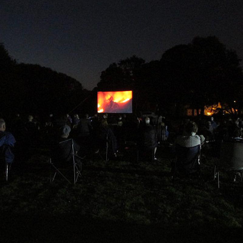 Great attendance at outdoor screening of Tipperary-made 'Excalibur' movie