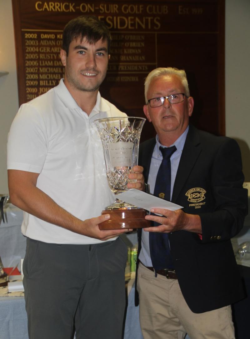Golf in Tipperary: Aaron wins exciting Carrick-on-Suir's President's Prize on countback