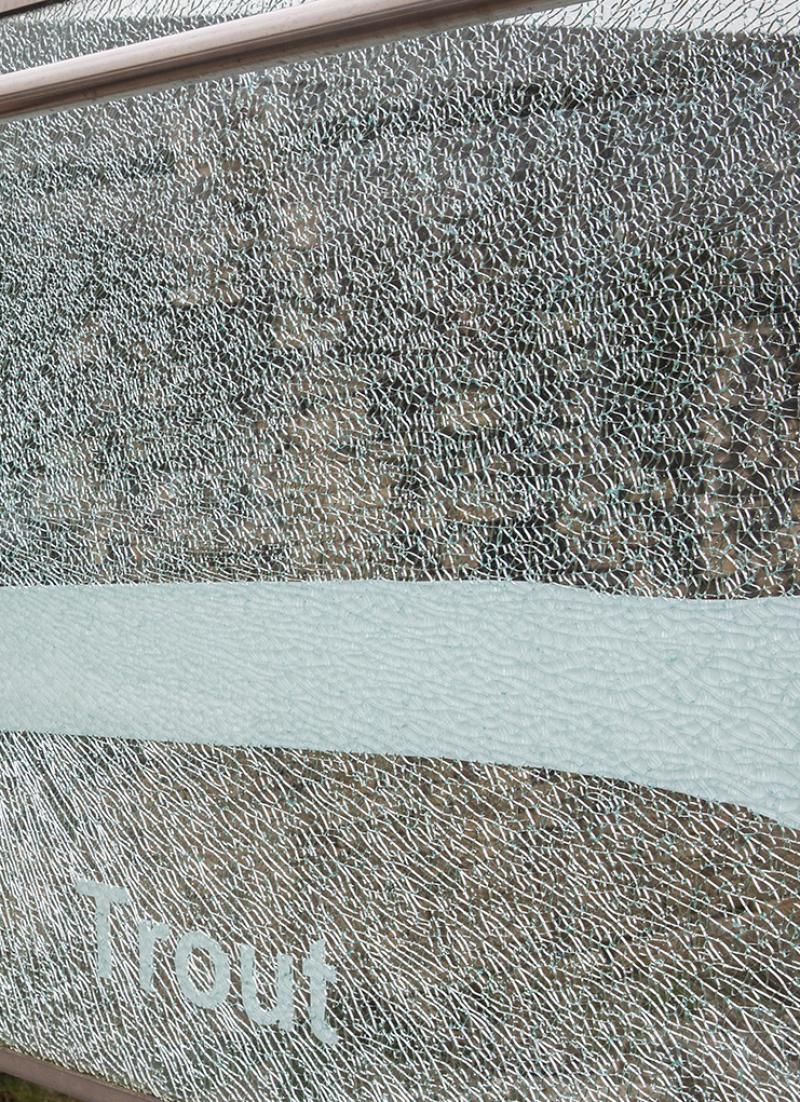 Broken glass bridge