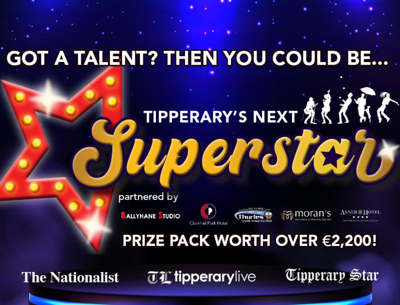 GET ENTERING! The search is on for Tipperary's Next Superstar 