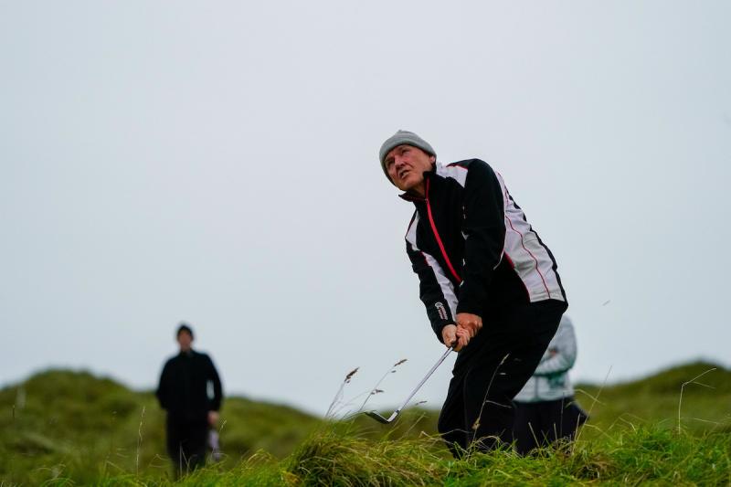 Nenagh Golf Club make it  through to men's Fred Perry finals in the wind and rain of Sligo