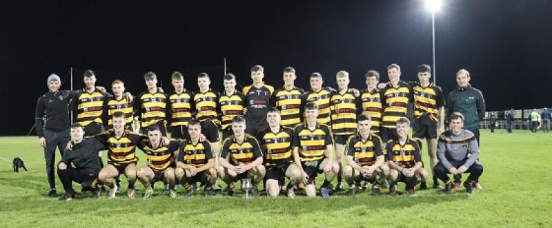 The victorious Arravale Rovers team