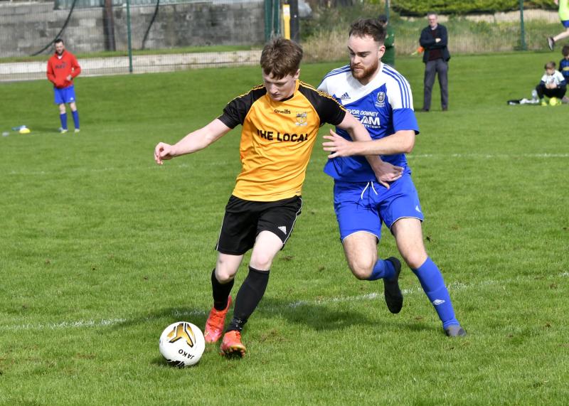 ack Burke is top scorer in Tipperary soccer at the weekend with four-goal haul
