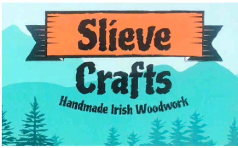 Custom-made Irish woodwork made from recycled timber available at Slieve Crafts