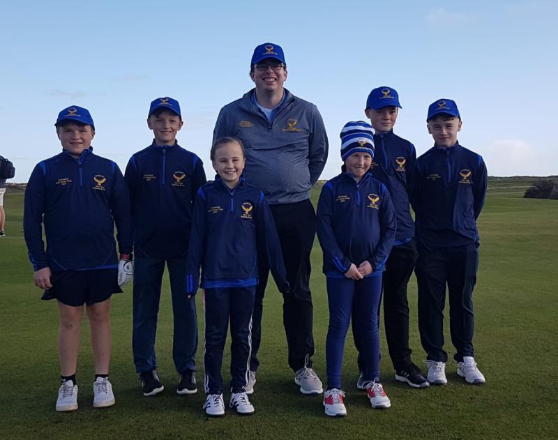 Young Tipperary golfers represented their county with honour at famed Portmarnock