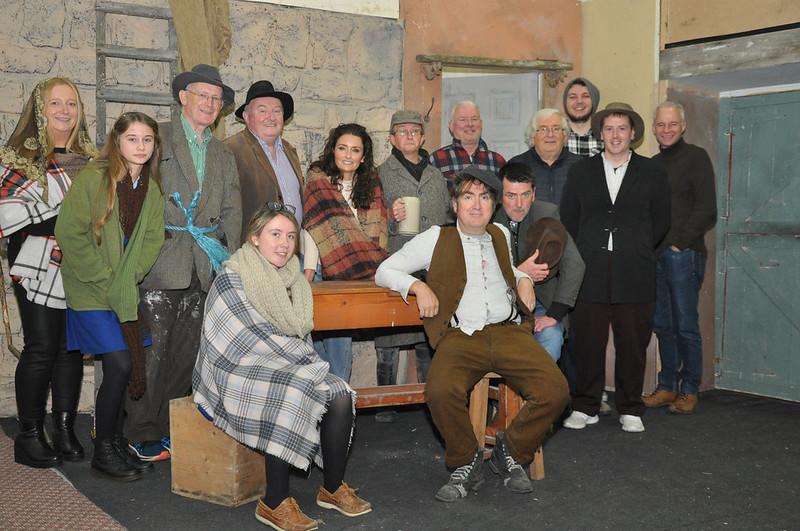 The cast members of Thurles Drama Group's Playboy of the Western World