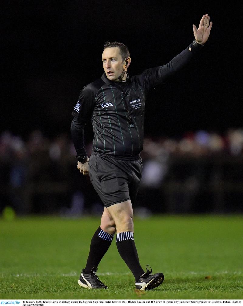 Referee's confirmed for club football deciders