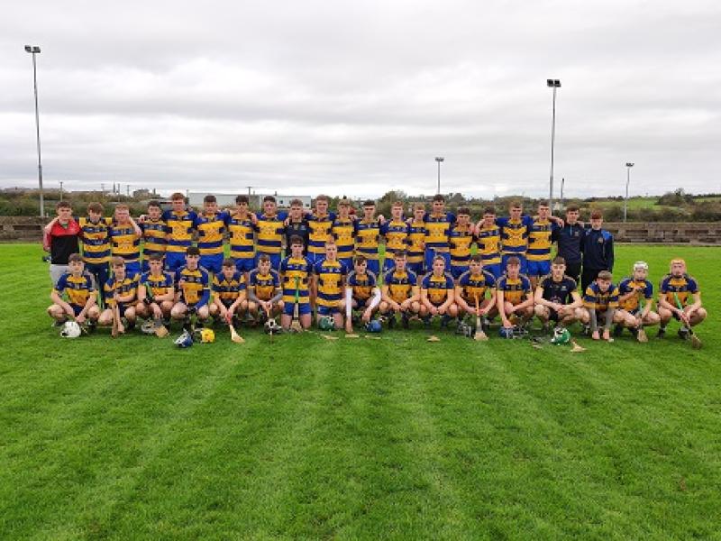 The Cashel Community School team which defeated Our lady's Templemore in the Dr Harty Cup this week.