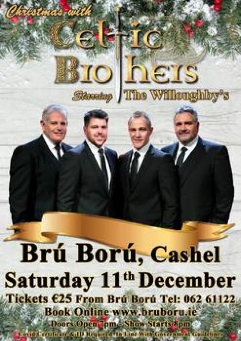 Christmas with Celtic Brothers in Brú Ború, Cashel 