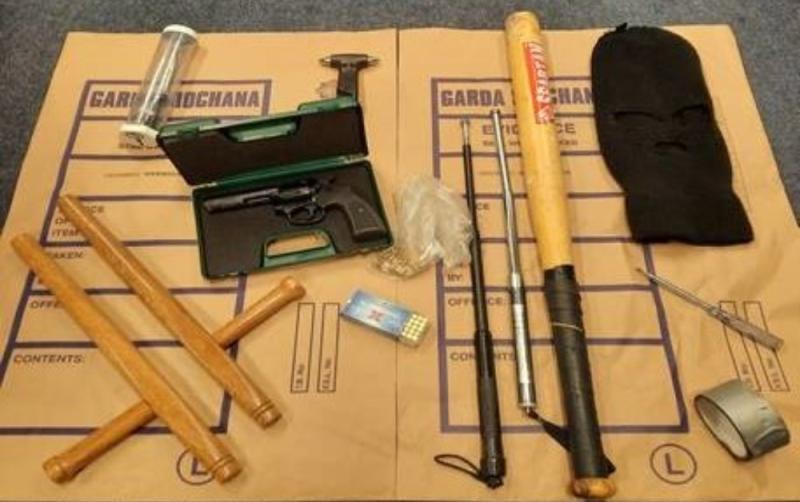 Man in his 60s arrested and firearms seized 