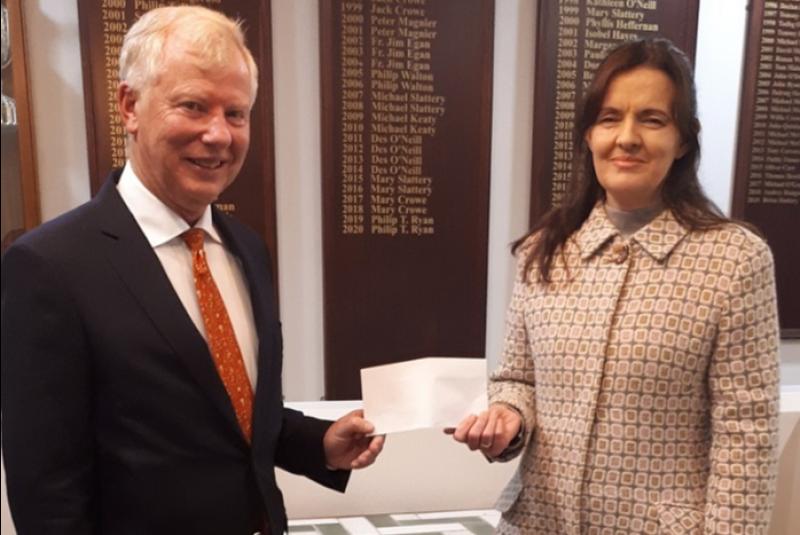 County Tipperary Golf Club fundraising presentation to Hospice Movement