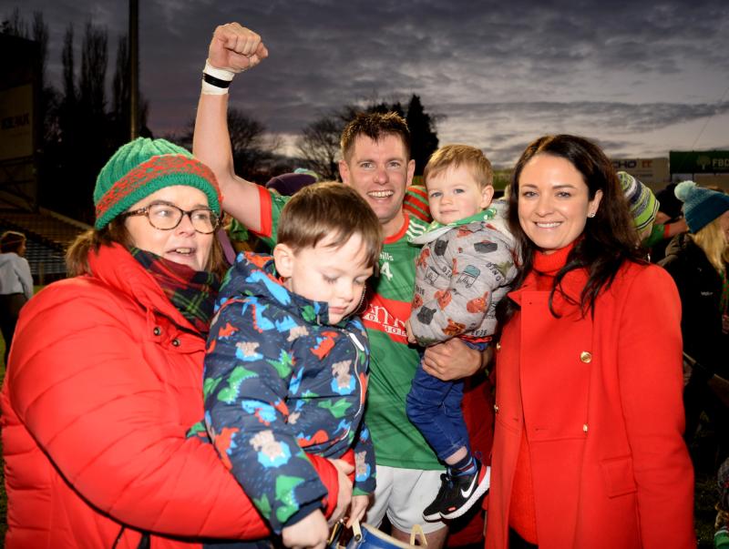 Loughmore Castleiney's Evan Sweeney pictured celebrating after the game