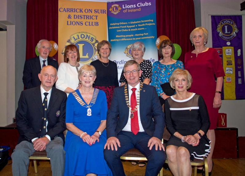 Carrick-on-Suir Lions Club honours three of its members 