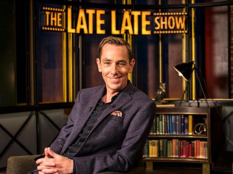 Here's the line-up of guests for tonight's Late Late Show on RTE One