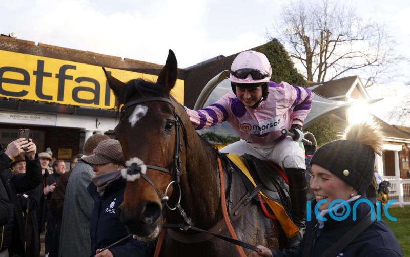 Brilliant Bryony Frost claims Tingle Creek victory with Greaneteen