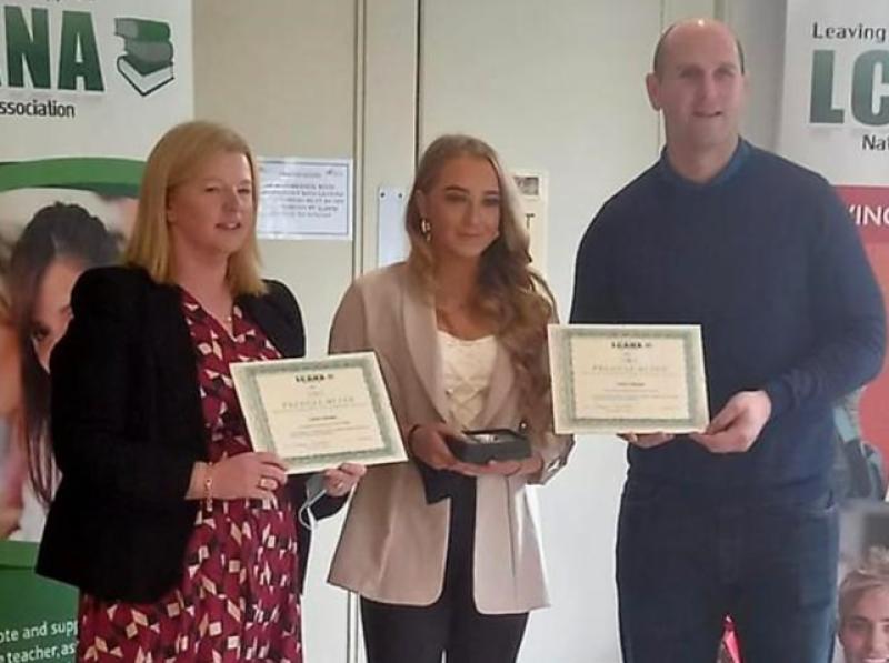 Presentation student receives highest Leaving Cert Applied results in the country 