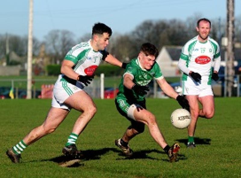 Action from the game this afternoon in Templetuohy