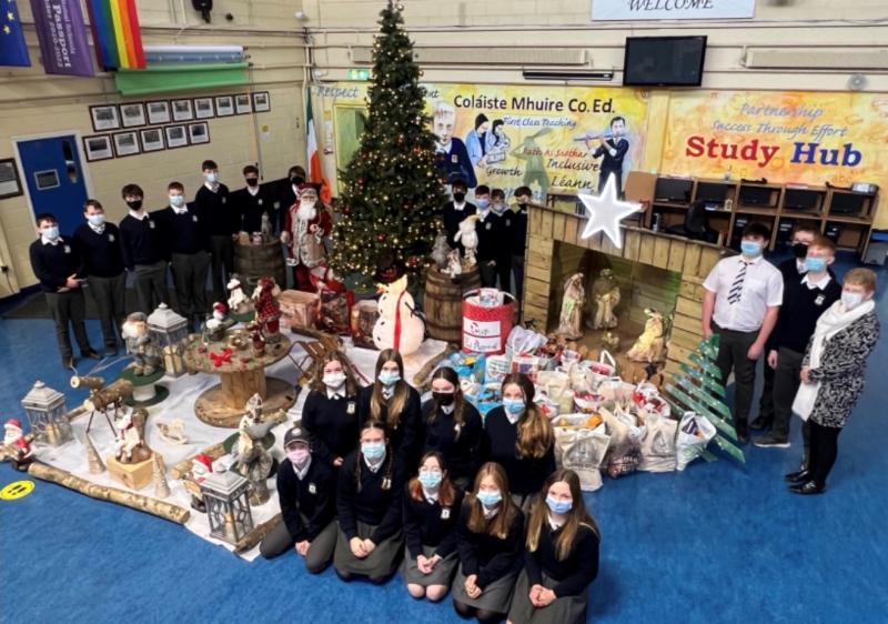 Students at Colaiste Mhuire raise more than fifteen-hundred euro for St Vincent de Paul