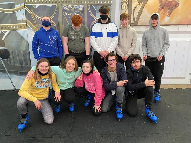 Christmas trip to Dublin for students in Borrisoleigh