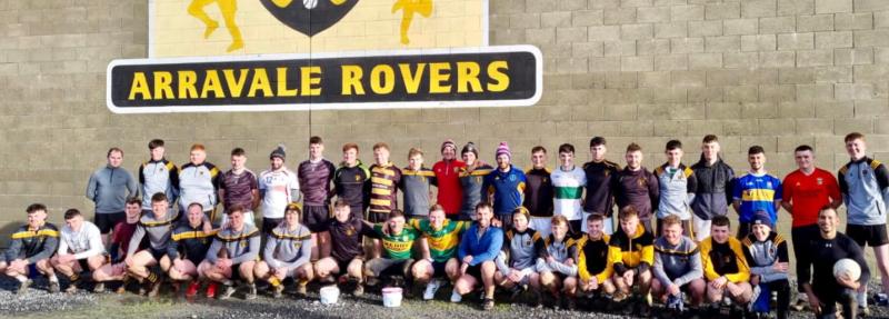 Arravale Rovers  members come out in force to support Tipperary Town cancer care centre