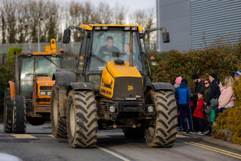 A county Tipperary Macra na Feirme branch's tractor run livened up quiet New Year's Eve 