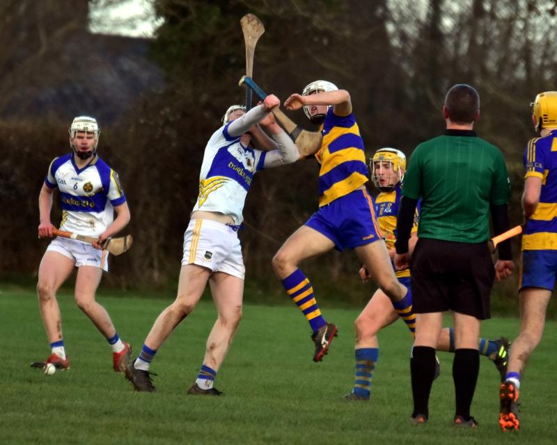 Action from the Dr Harty Cup quarter final this afternoon between Cashel Community College and Thurles CBS