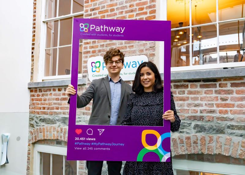 Cian O’Donnell and Janna Gasanova from Ingenium’s Pathway team
