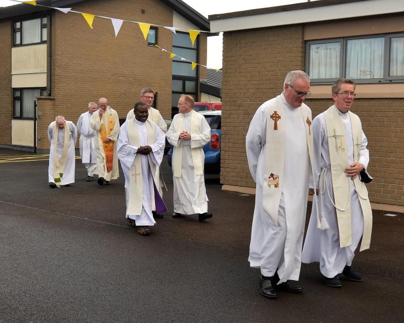 Some of the priests who attended the golden jubilee celebrations